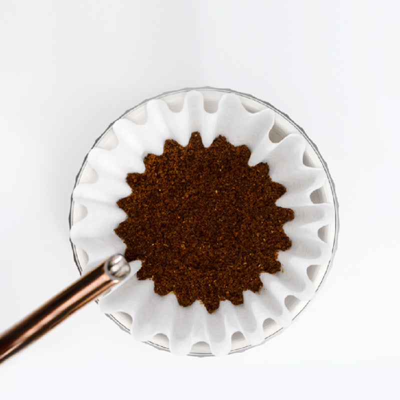 White Basket Coffee Filter - 50pcs