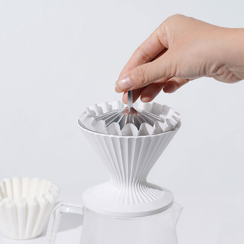 Coffee Paper Presser for Basket Filter Paper