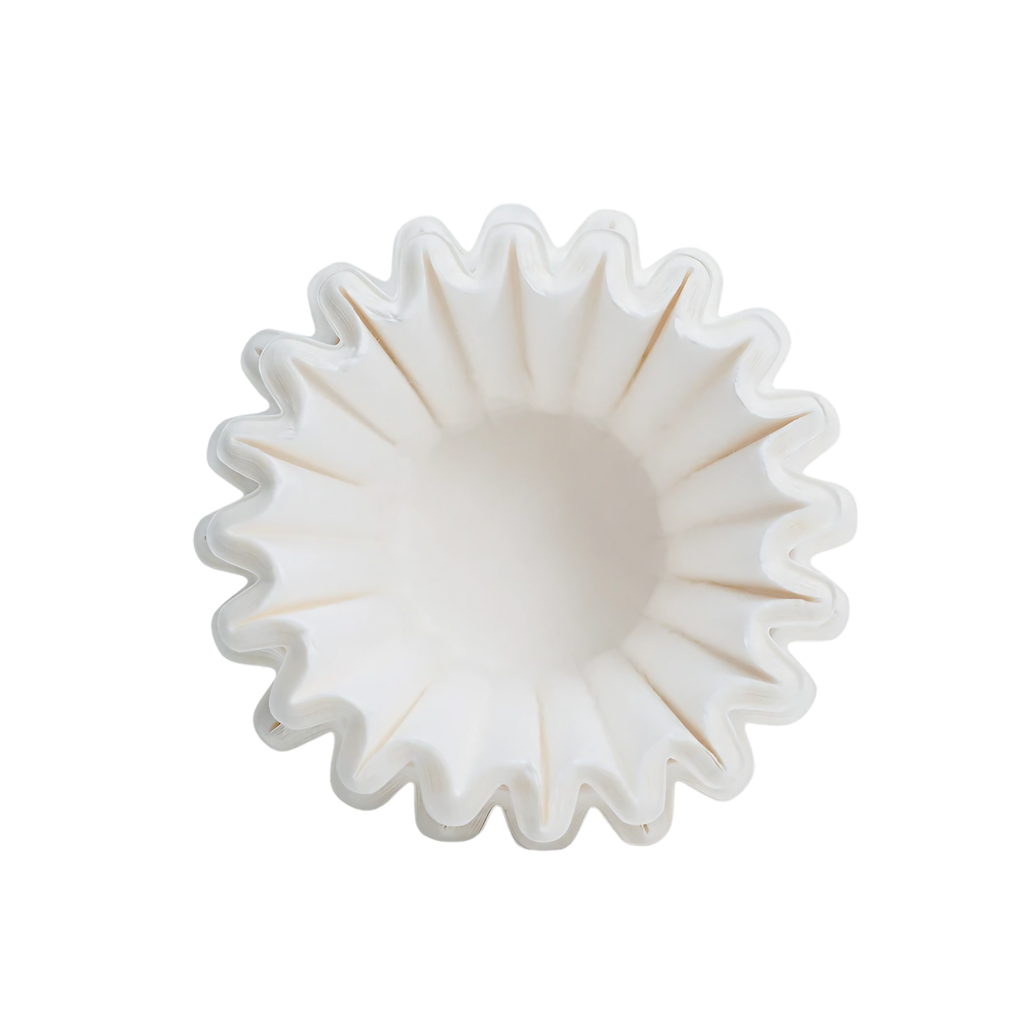 White Basket Coffee Filter - 50pcs