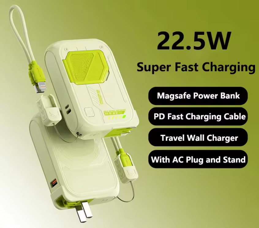 Codale 20000mAh Power Bank 22.5W PD Fast Charger USB C Wall Charger Magnetic Wireless
