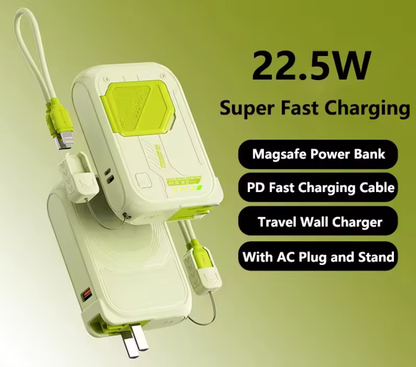 Codale 20000mAh Power Bank 22.5W PD Fast Charger USB C Wall Charger Magnetic Wireless