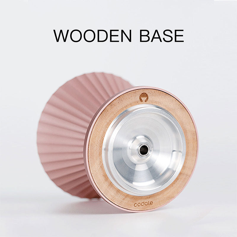 Pour Over Coffee Dripper Stainless Steel - Rose Gold