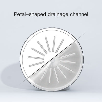 Pour Over Coffee Dripper Stainless Steel - White