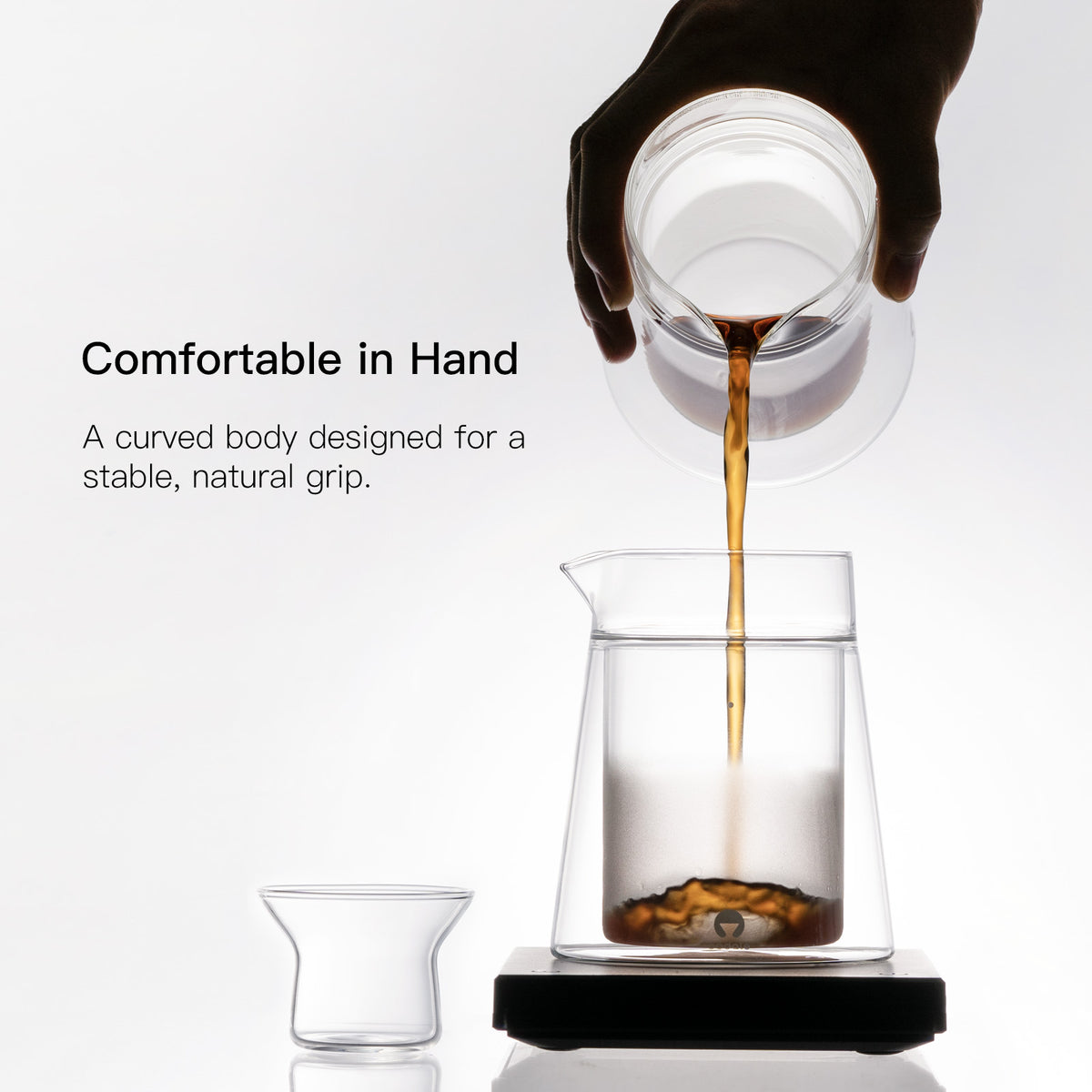 Codale YUNWU Coffee Server Double-wall Glass Carafe