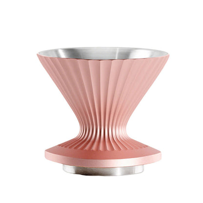Pour Over Coffee Dripper Stainless Steel - Rose Gold