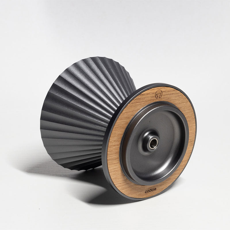 Pour Over Coffee Dripper Stainless Steel - Black