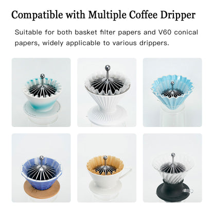 Coffee Paper Presser for Basket Filter Paper
