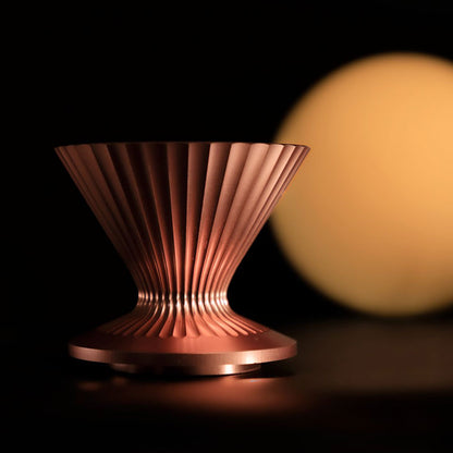 Pour Over Coffee Dripper Stainless Steel - Rose Gold