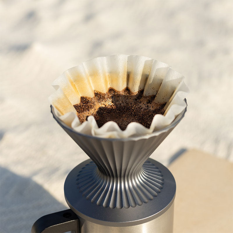 user_7ed0e491　ネイタルデザインDAY DRIPPER 34 Codale BLOSSOM Filter Dripper Metal Pour Over Coffee Dripper