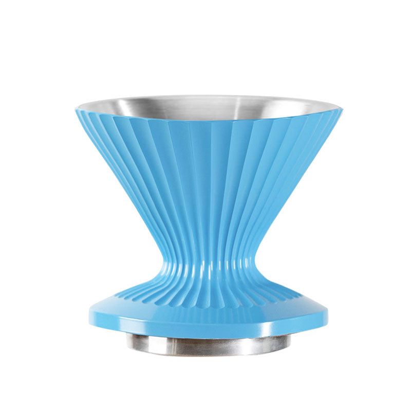 Pour Over Coffee Dripper Stainless Steel - Blue