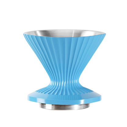 Pour Over Coffee Dripper Stainless Steel - Blue